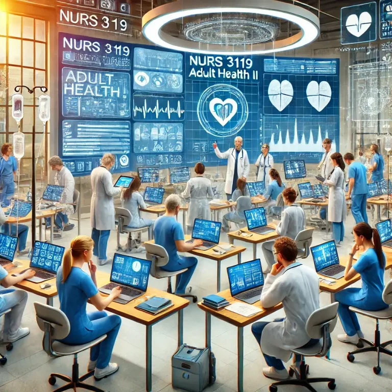 NURS 3119 Adult Health II   online course help